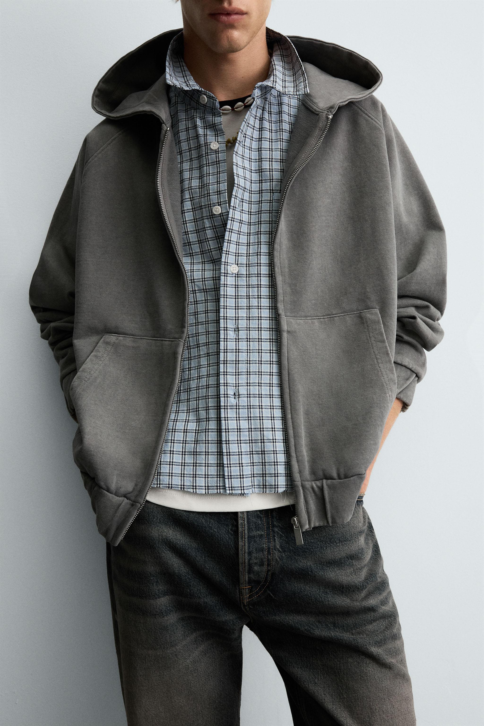 SWEAT BOXY FIT À CAPUCHE